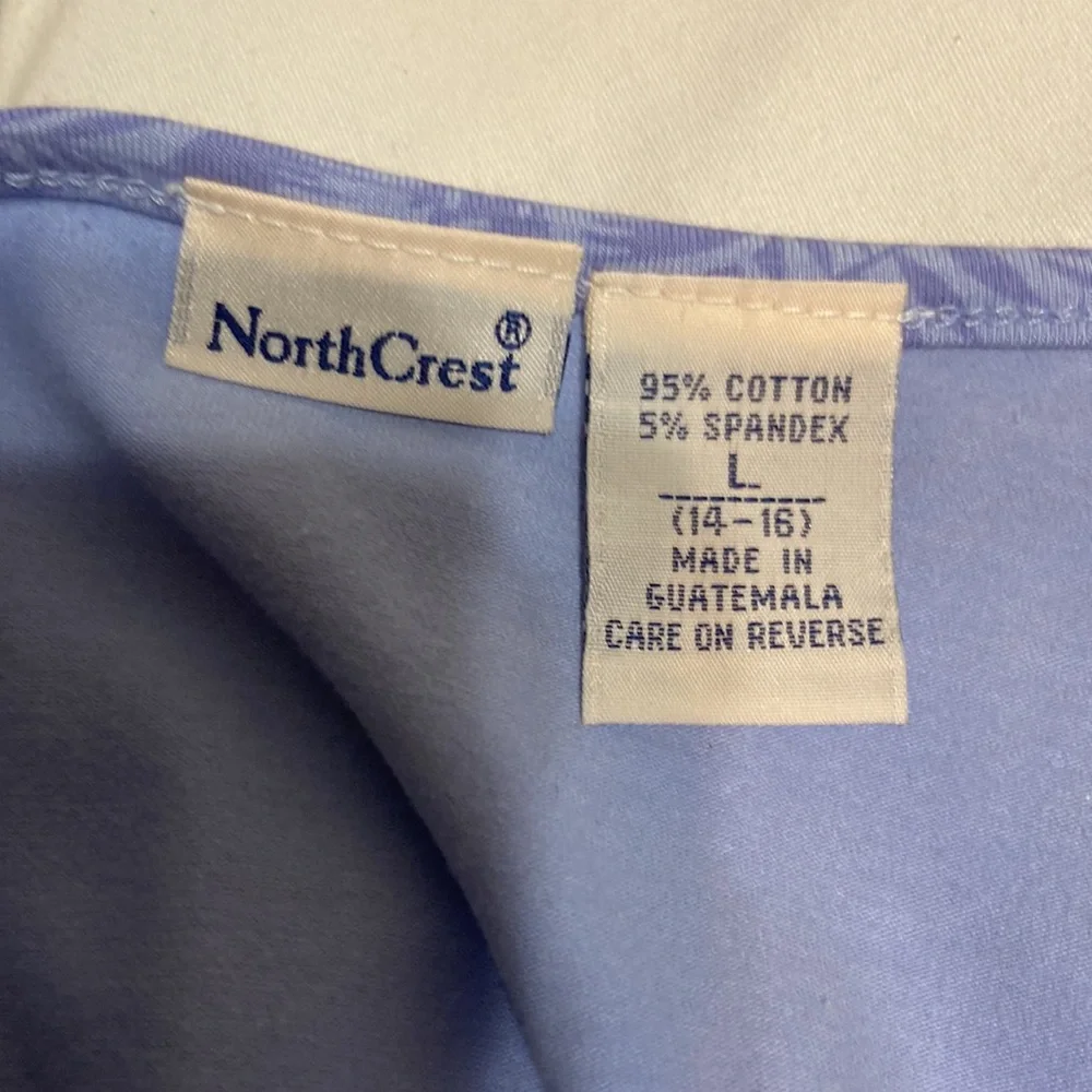 NorthCrest Floral T-Shirt L(14-16) short sleeve - Picture 5 of 7
